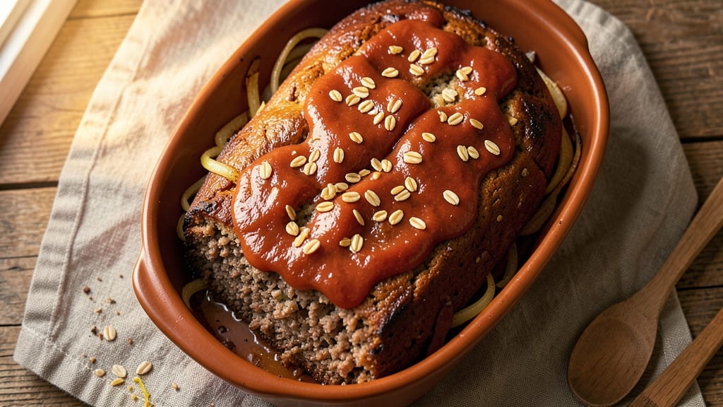 Apple Sauce Meatloaf Recipe: Moist Crumb-Topped Masterpiece