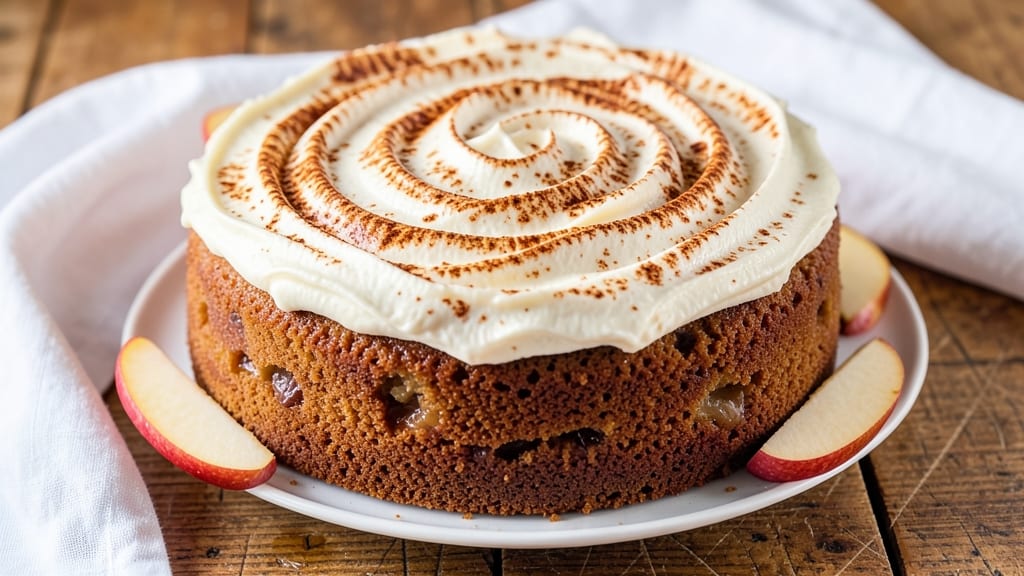 Applesauce Cake With Cinnamon Cream Cheese Frosting Recipe: Warm Spice Layers and Tangy Sweetness