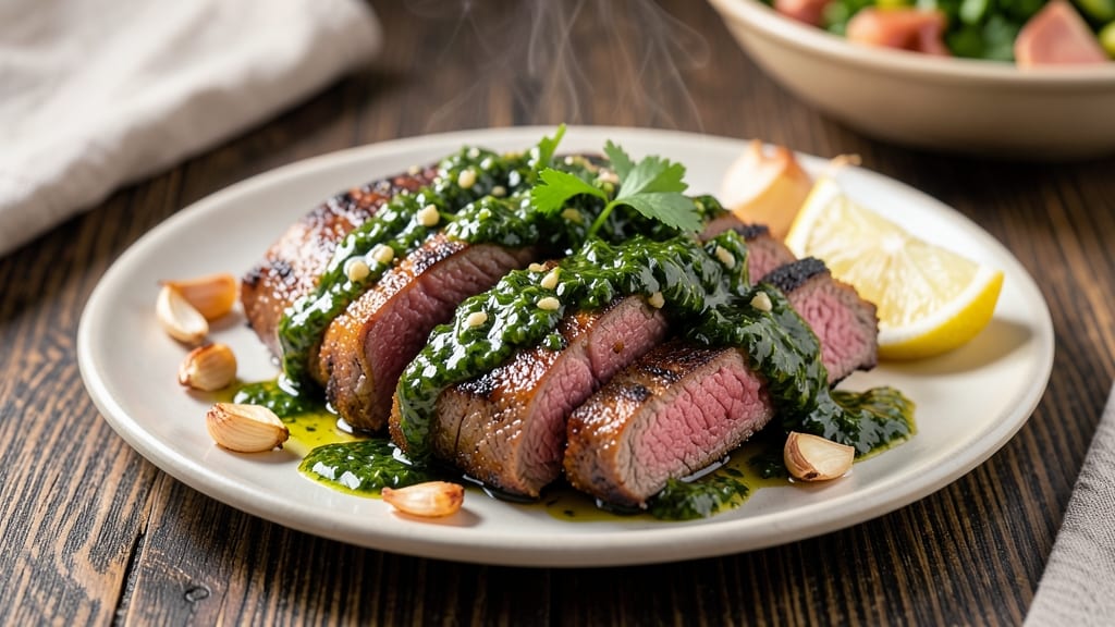 Argentinian Steak with Chimichurri Sauce Recipe: Herb-Infused Brightness That Elevates Every Bite