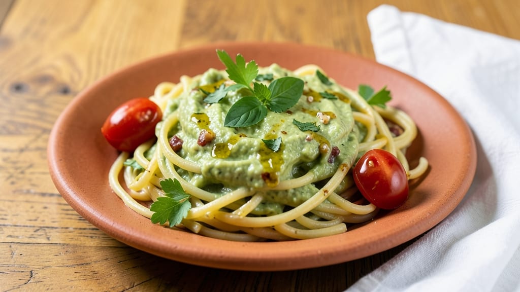 Avocado Spaghetti Sauce Recipe: Creamy Green Velocity With Hidden Herb Zing