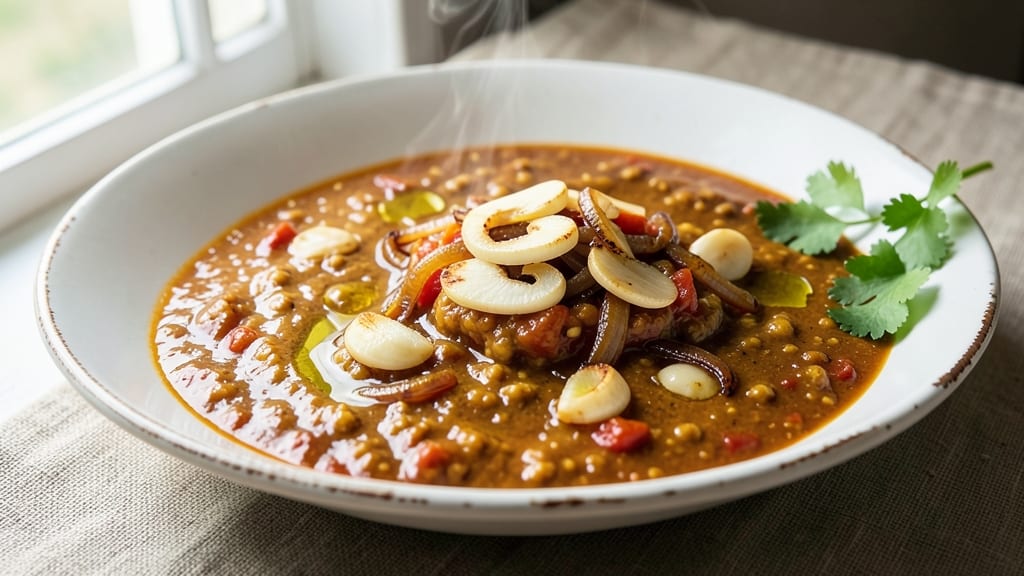 Alton Brown's Enchilada Sauce Recipe: Velvet-Smooth Tomato Base With Hidden Vinegar Lift