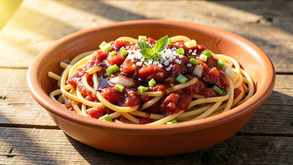Authentic Sicilian Pasta Sauce Recipe: Slow-Simmered Tomato Velocity With Celery Crown Crunch