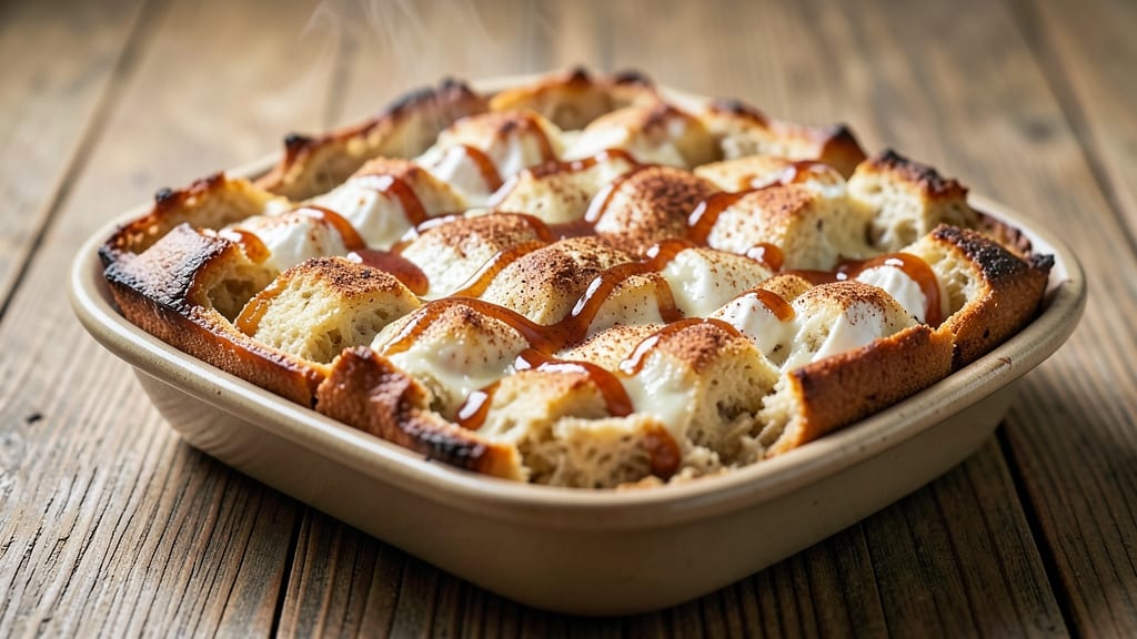 Applesauce Bread Pudding Recipe Healthy: Warm Spice and Cinnamon Infusion