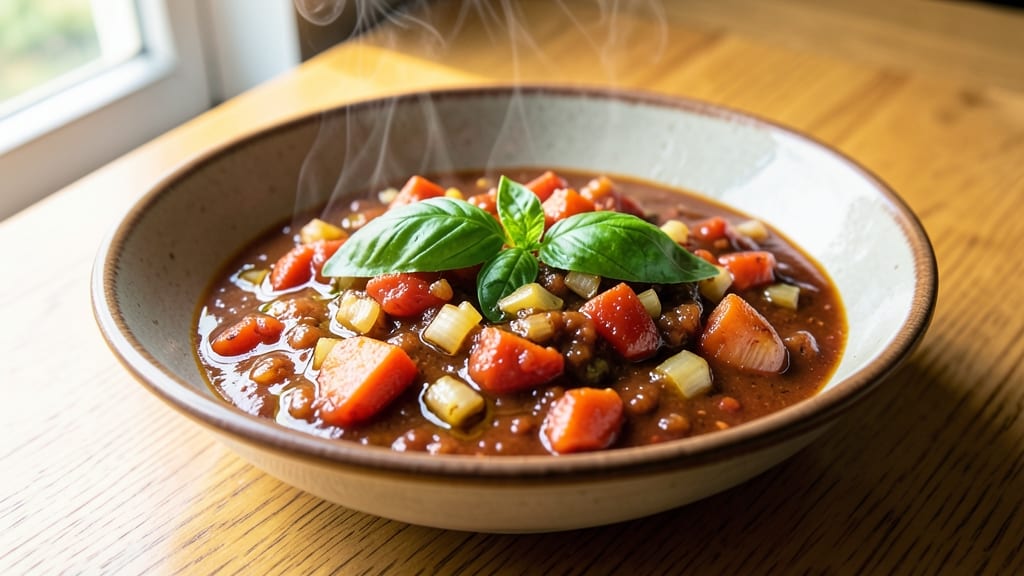 Brenda Gantt's Spaghetti Sauce Recipe: Smoky Chipotle Depth With Celery Crown Topping