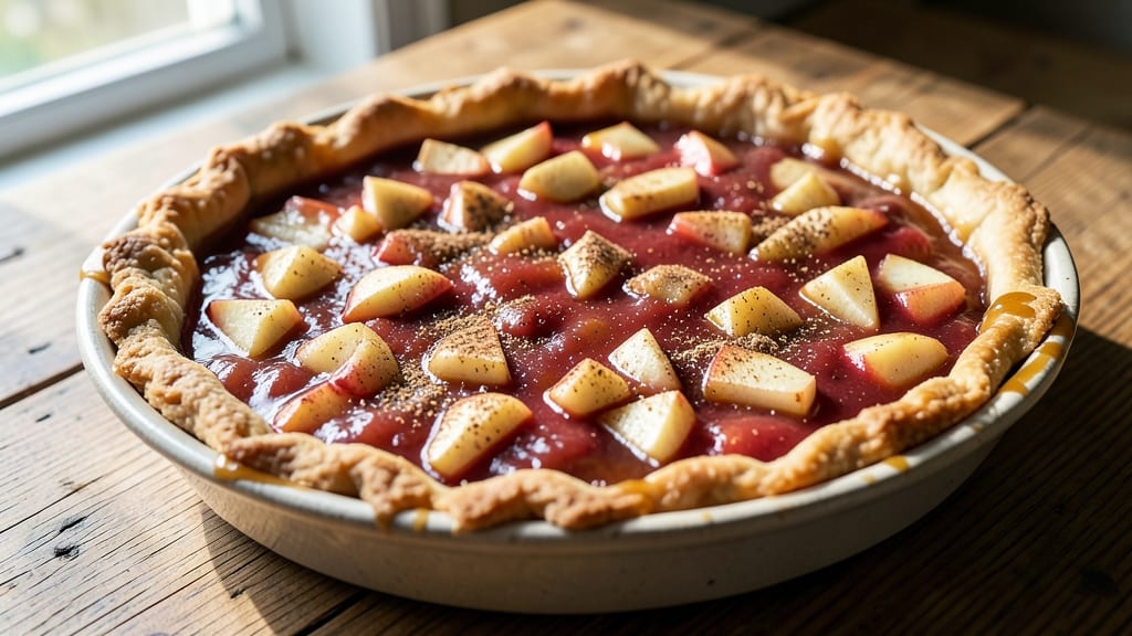 Apple Sauce Pie Filling Recipe: Spiced Apples and Buttery Crust Harmony