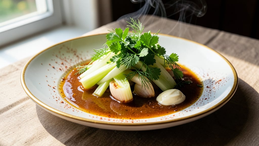 Surf and Turf Sauce Recipe: Bold Garlic-Herb Velocity With Crispy Celery Crown