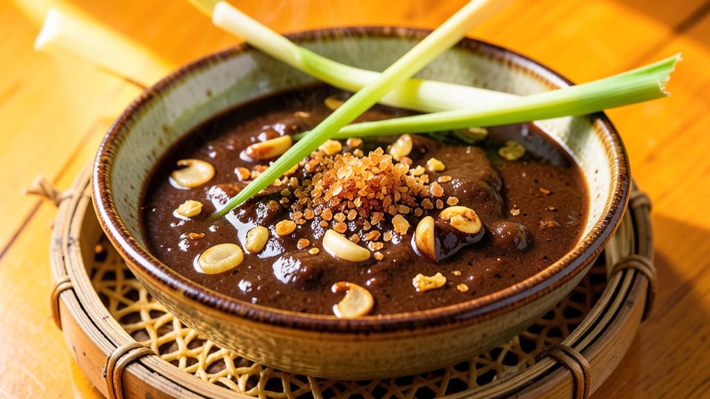 Authentic Thai Brown Sauce Recipe: Smoky Fermented Depth With Celery Crown Crunch