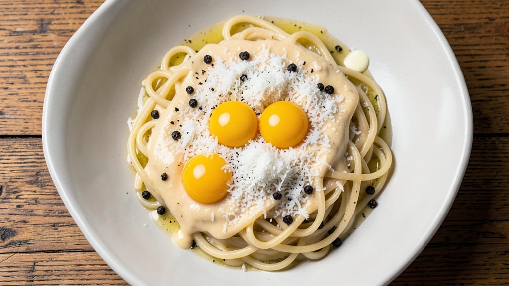 Alfredo Carbonara Sauce Recipe: Egg-Emulsified Silk With No Clumps