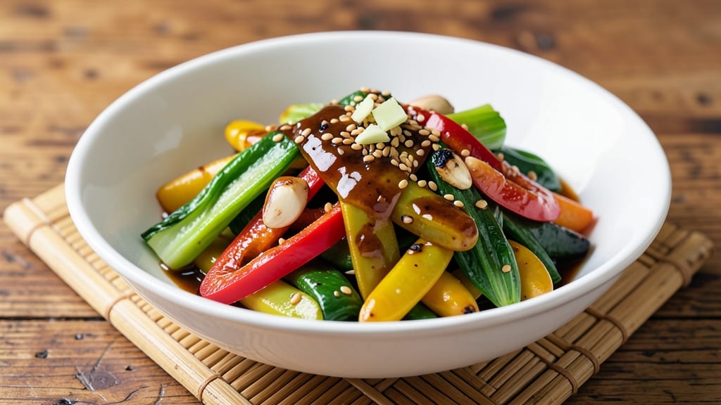 Asian Vegetable Sauce Recipe: Bold Umami Glaze With Celery Crown Crunch