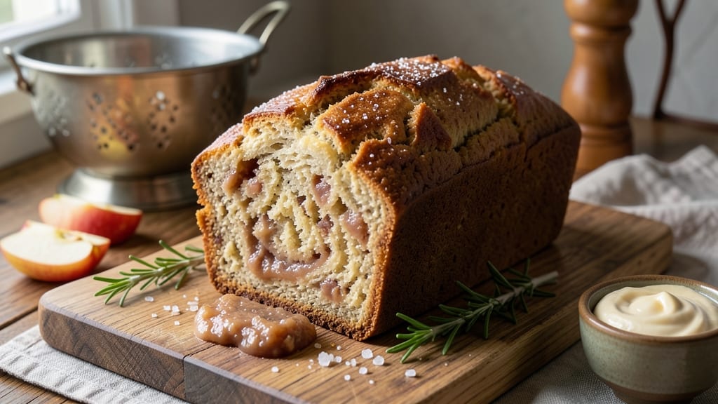 Applesauce Loaf Bread Recipe: Moist Cranberry Swirl With Warm Spice Notes